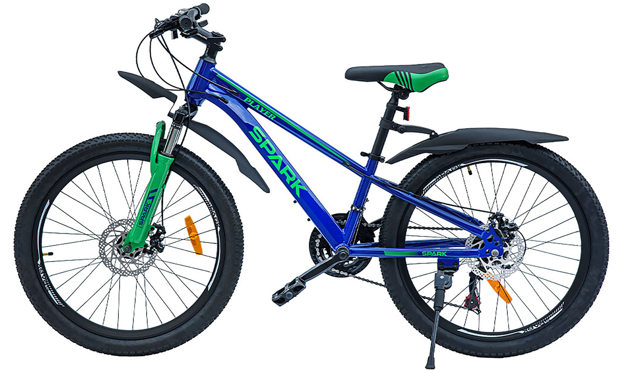 Велосипед SPARK PLAYER 24", розмір XXS, рама 11", рік 2025, синій 4