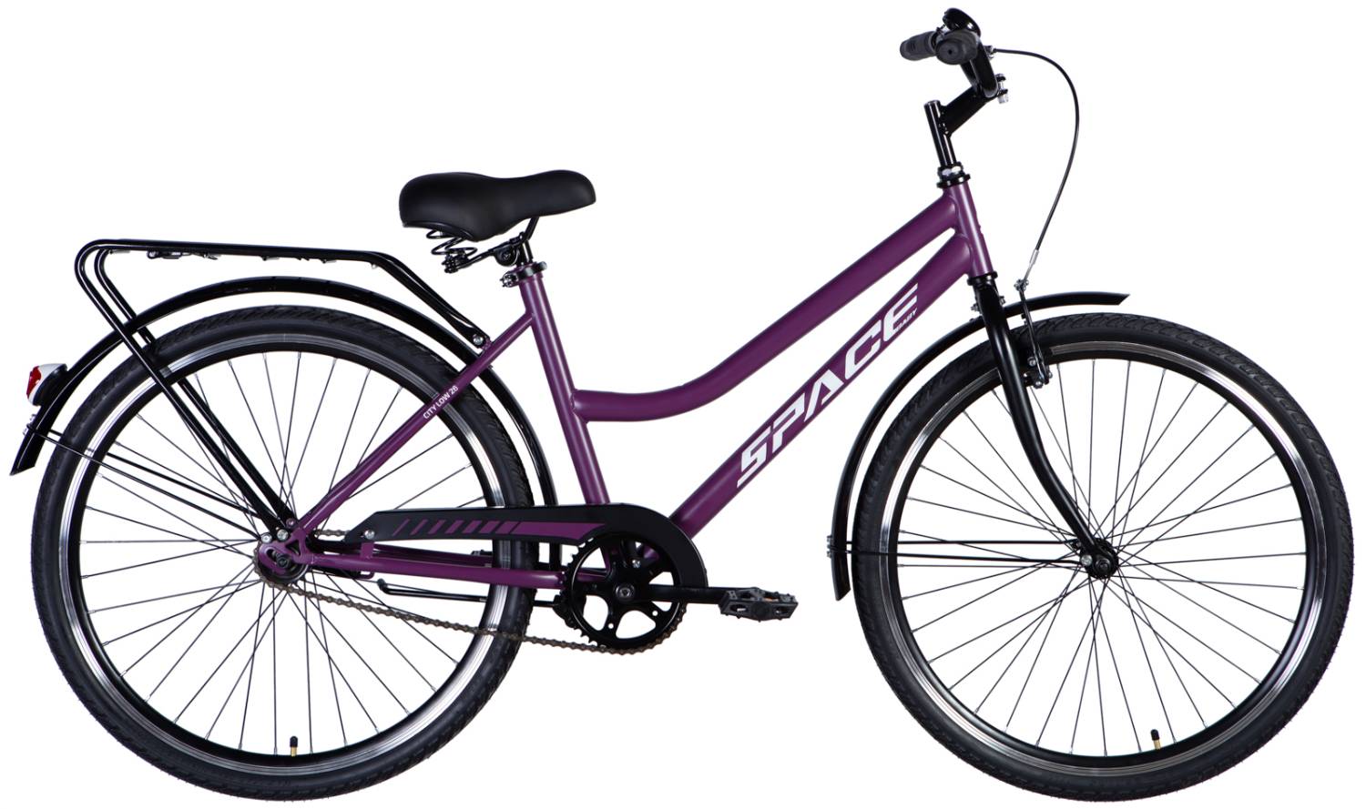 Фотография Велосипед SPACE VOYAGER 26" размер М рама 17 2024 Фиолетовый