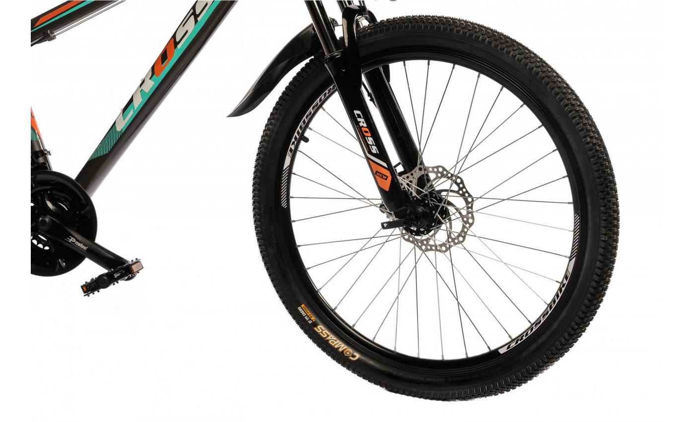 Велосипед Cross XC2621 26" размер S рама 15 2022 Серо-оранжевый 2