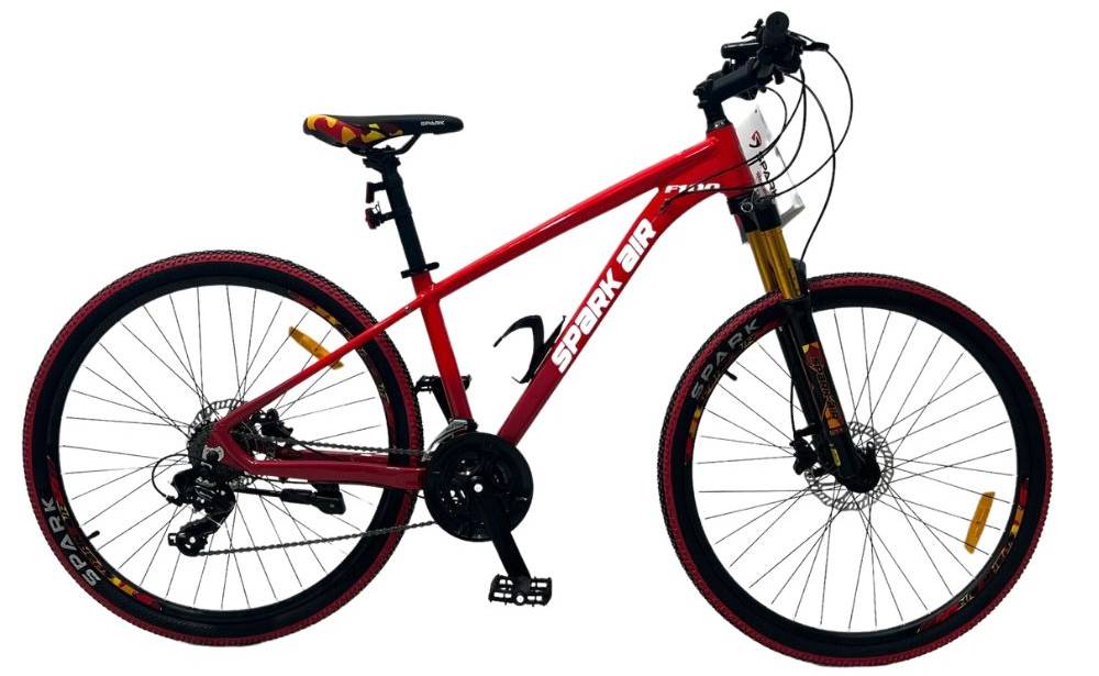 Фотография Велосипед SPARK AIR F100 27,5" размер S рама 15" 2023 Красный