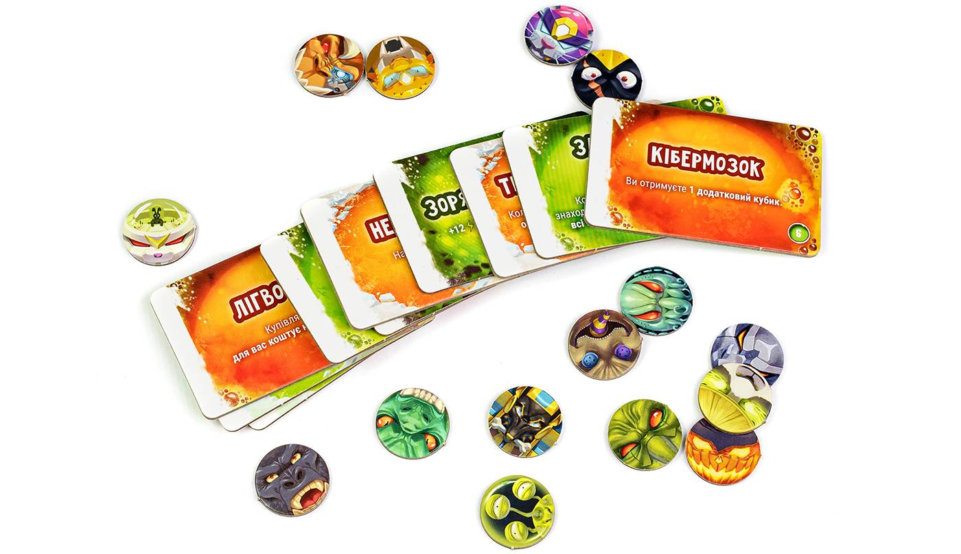 Настольная игра Повелитель Токио. Еще больше ярости (King of Tokyo: Even More Wicked!) дополнение 11