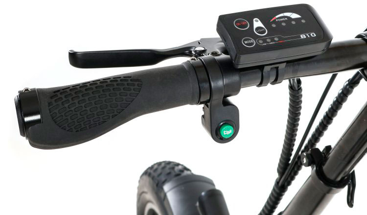 Электрический велосипед фэтбайк Maxxter URBAN MAX 20" 350W  8Ah 48 V зеленый 11