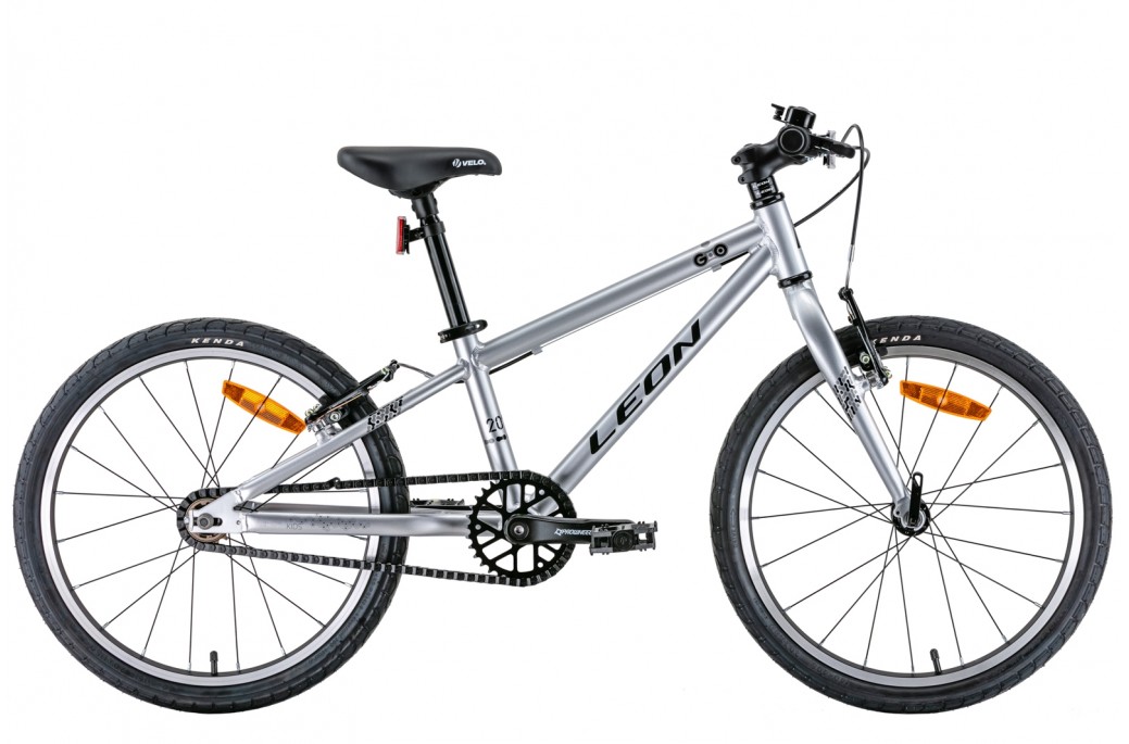 Фотографія Велосипед Leon GO 20" рама 10" (2022) Сріблястий 