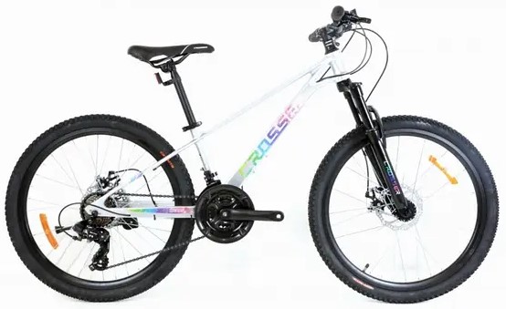 Фотография Велосипед Crosser Martin 24" размер XXS рама 11,5 Серый