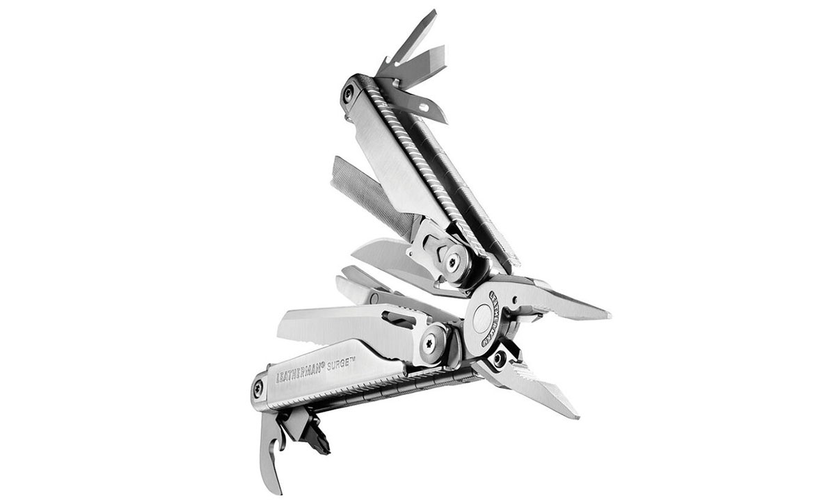 Фотографія Мультитул Leatherman Surge, нейлоновий чохол, сірий 3