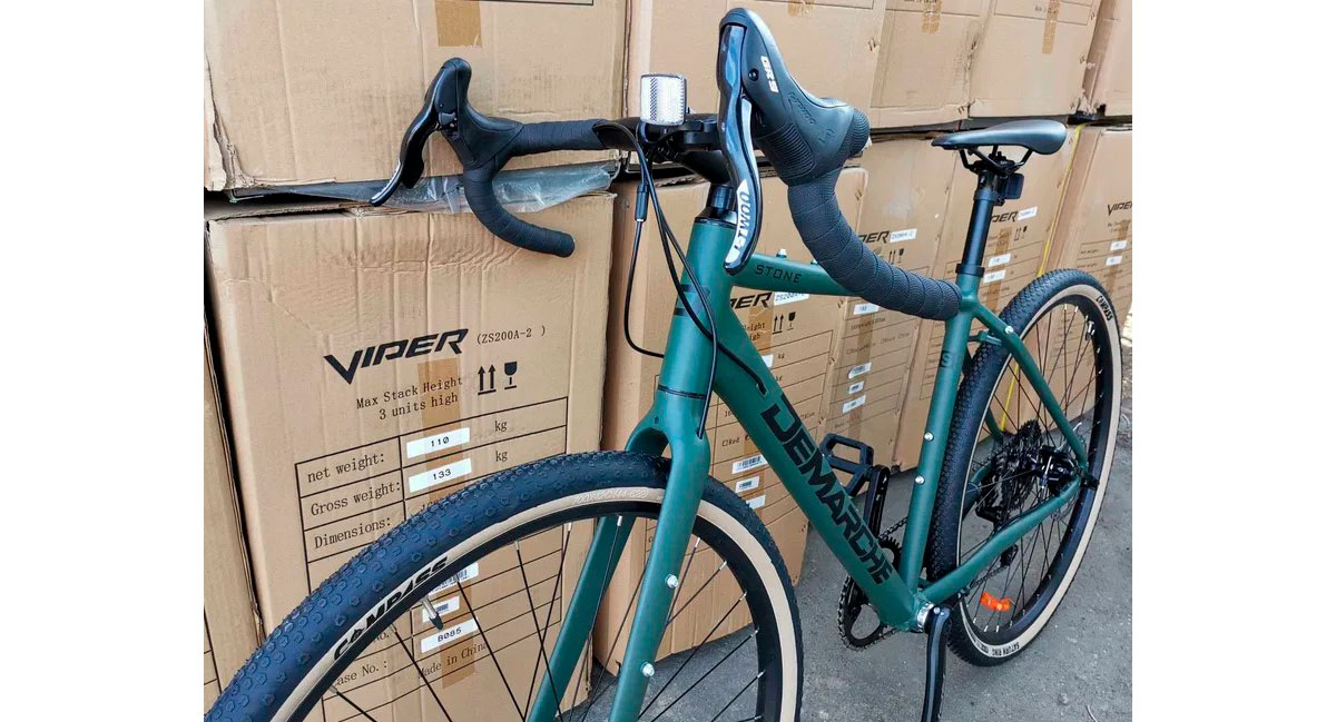 Велосипед DeMARCHE Gravel Stone 1x11 28" размер М 2022 Зеленый 3