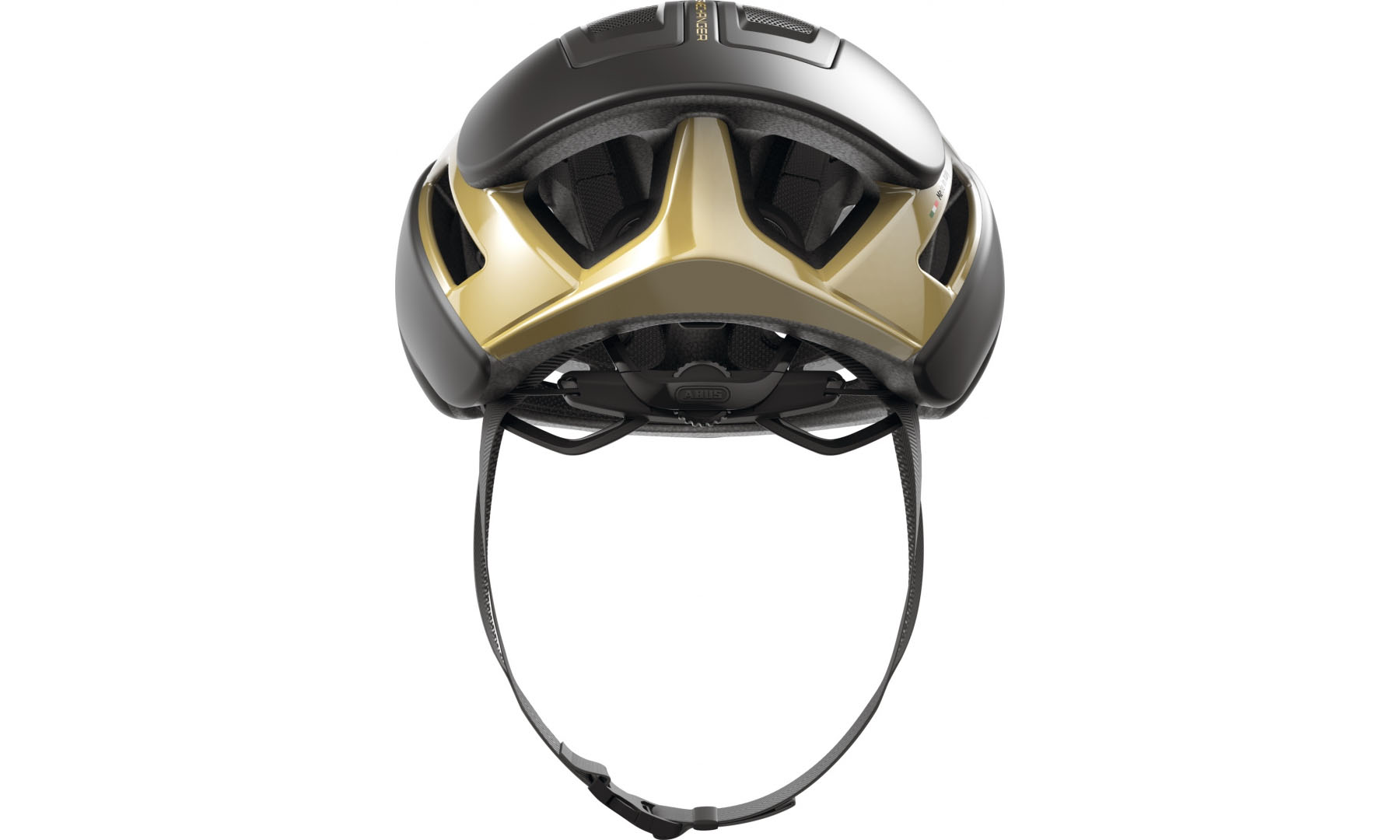 Велошлем спортивный ABUS GAMECHANGER 2.0 black gold, размер L (57-61 см), черно-золотистый 2