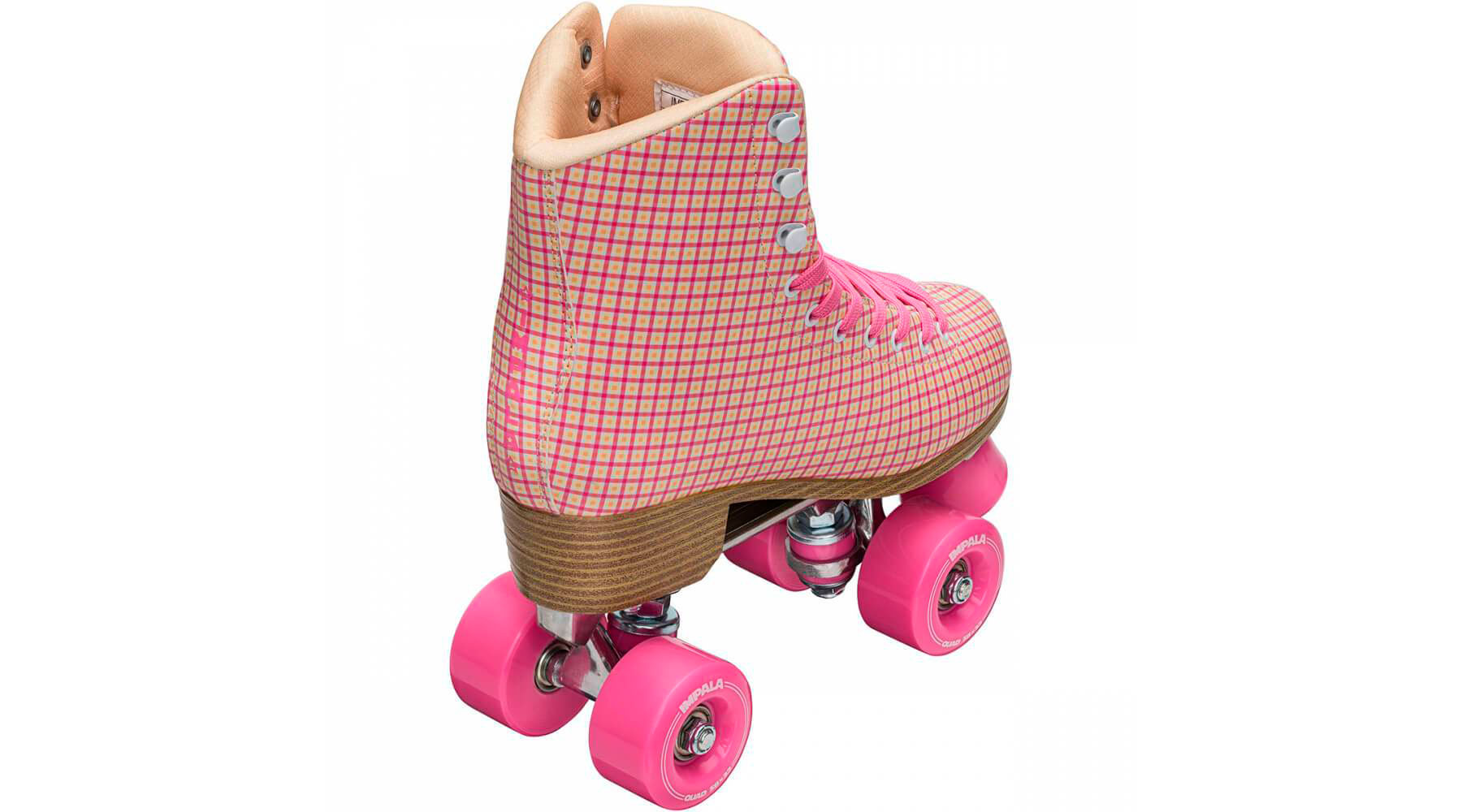 Ролики квади Impala PINK TARTAN, розмір 34 Рожевий 3
