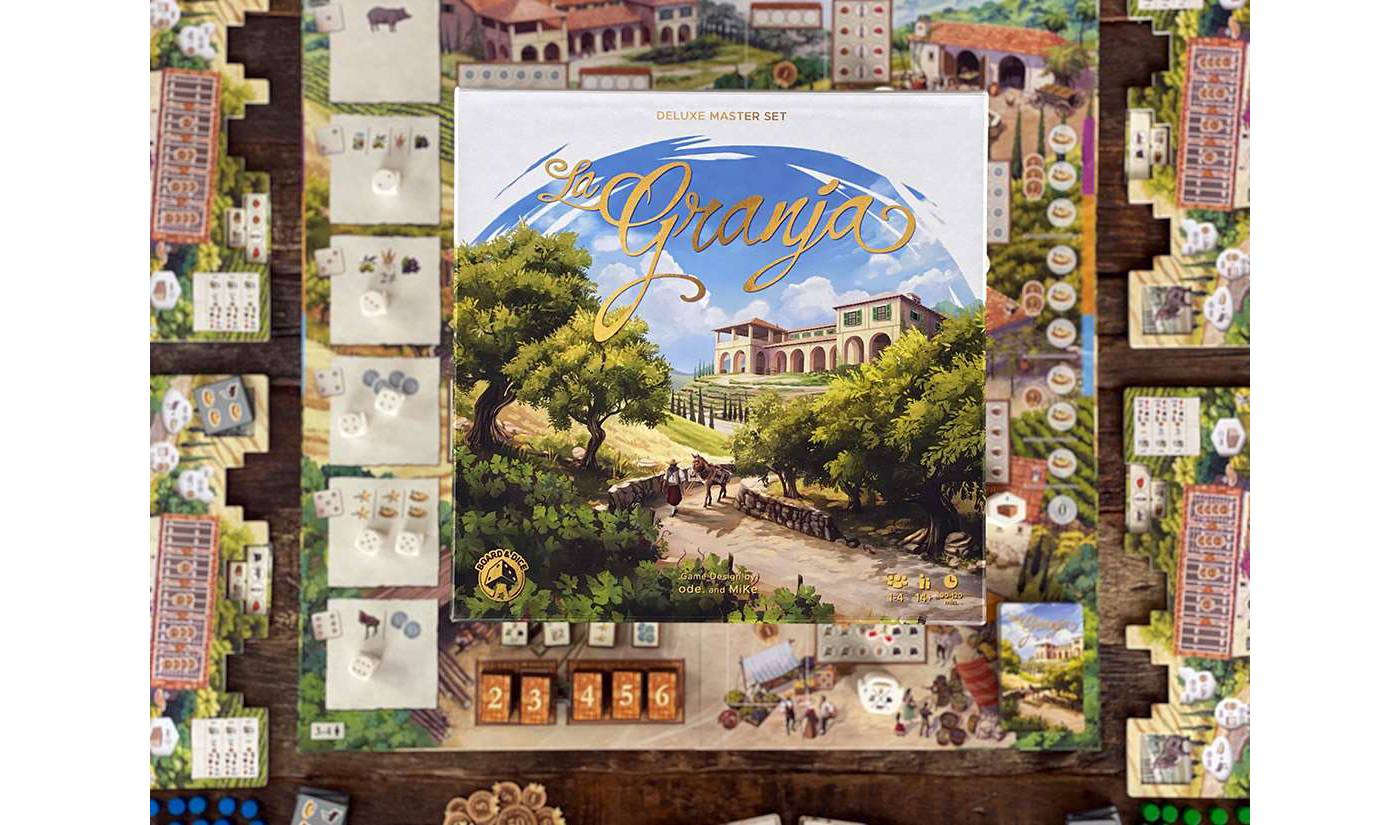 Настольная игра Ла Гранха: Делюксове видання / La Granja: Deluxe Master Set 5