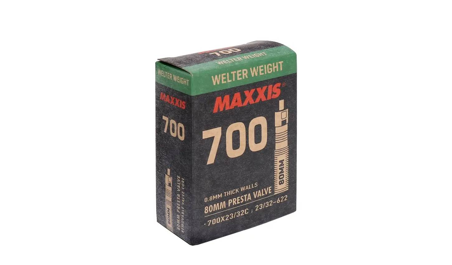 Фотографія КАМЕРА MAXXIS WELTER WEIGHT 700X23/32C LFVSEP80 НІПЕЛЬ - PRESTA 80MM