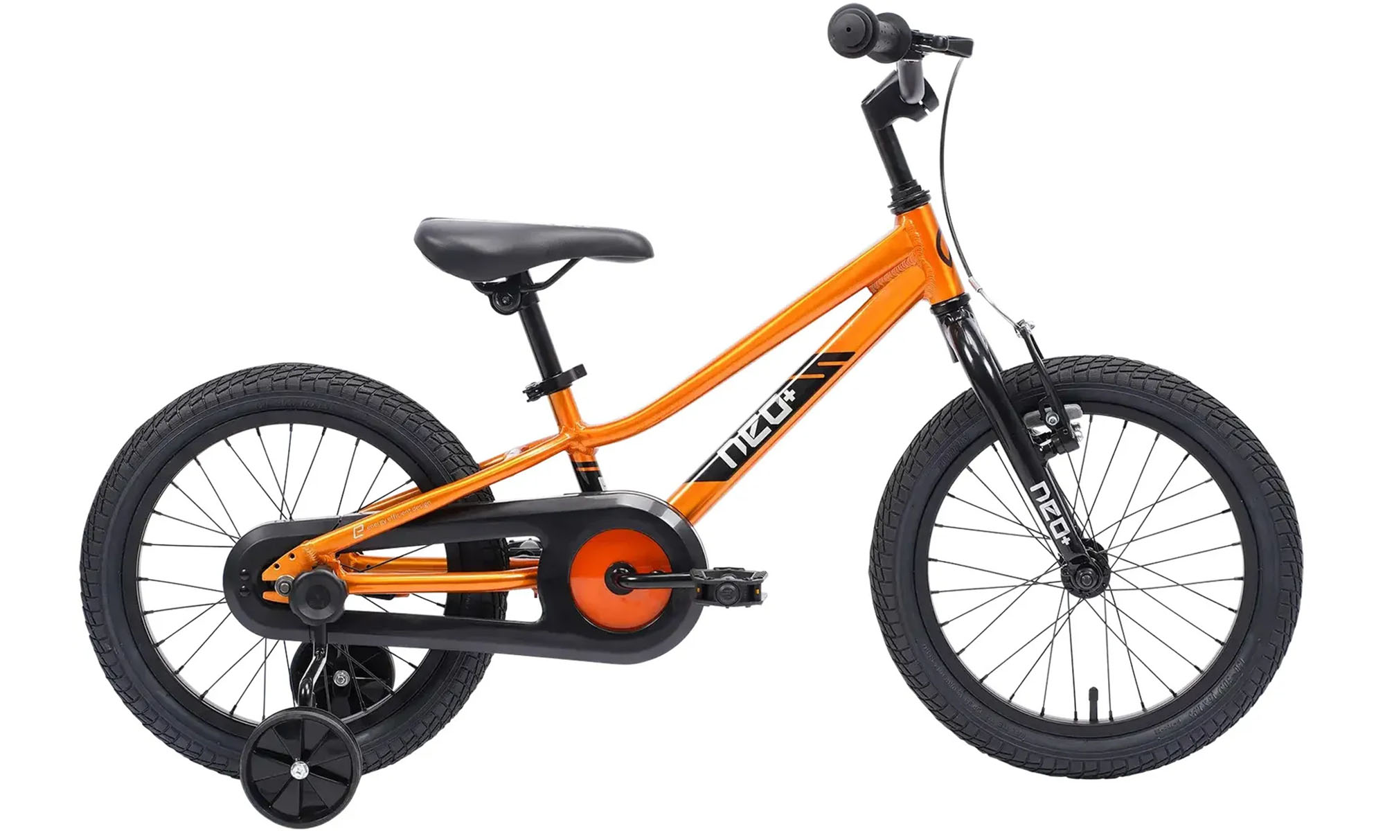 Велосипед детский Apollo NEO 16", размер XXS, рама One Size, год 2026, оранжевый 