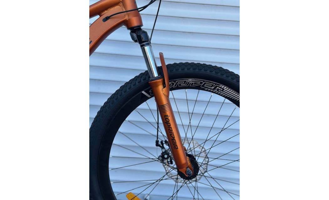 Велосипед Toprider Thunder 26" размер S рама 15 Золотый 4