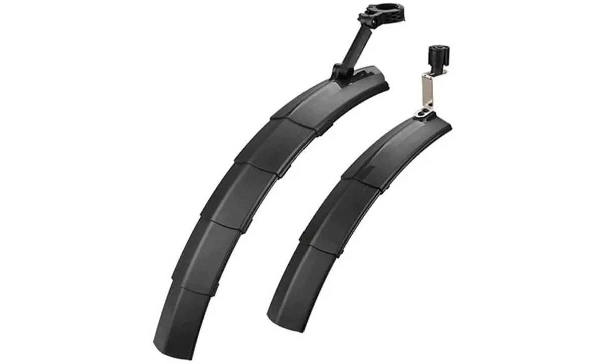 Крылья Flanb TL-33 для колес 24–26", телескопические, черные Крылья Flanb TL-33 для колес 24–26", телескопические, черные