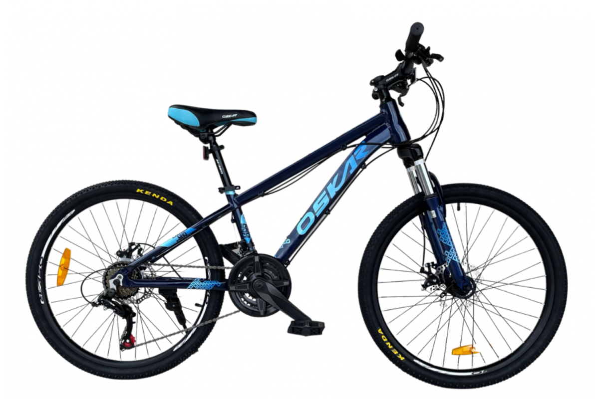 Фотографія Велосипед Oskar Cyber ​​24" рама XXS 12" (2022) синій