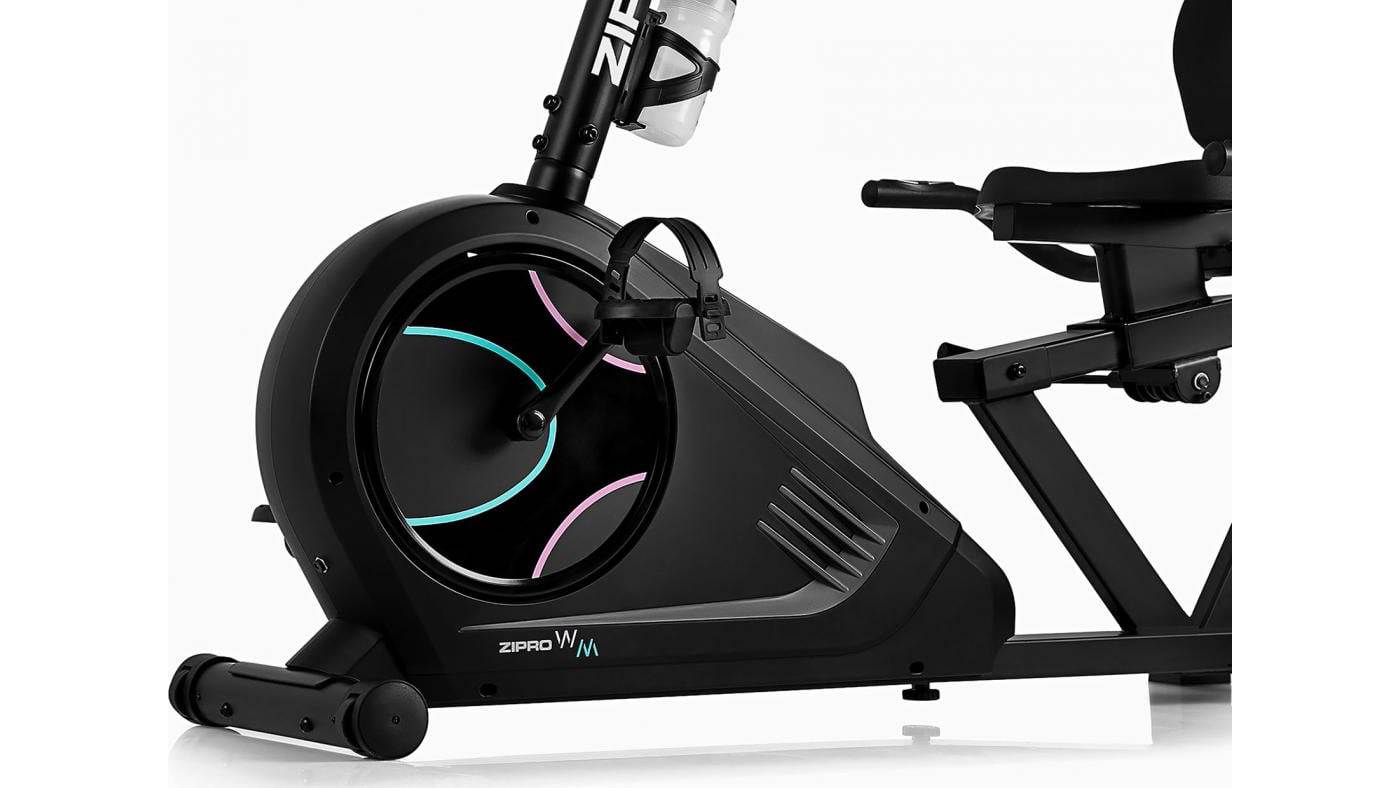 Велотренажер электромагнитный Zipro Iconsole+ Glow WM черный 13 Велотренажер электромагнитный Zipro Iconsole+ Glow WM черный 13