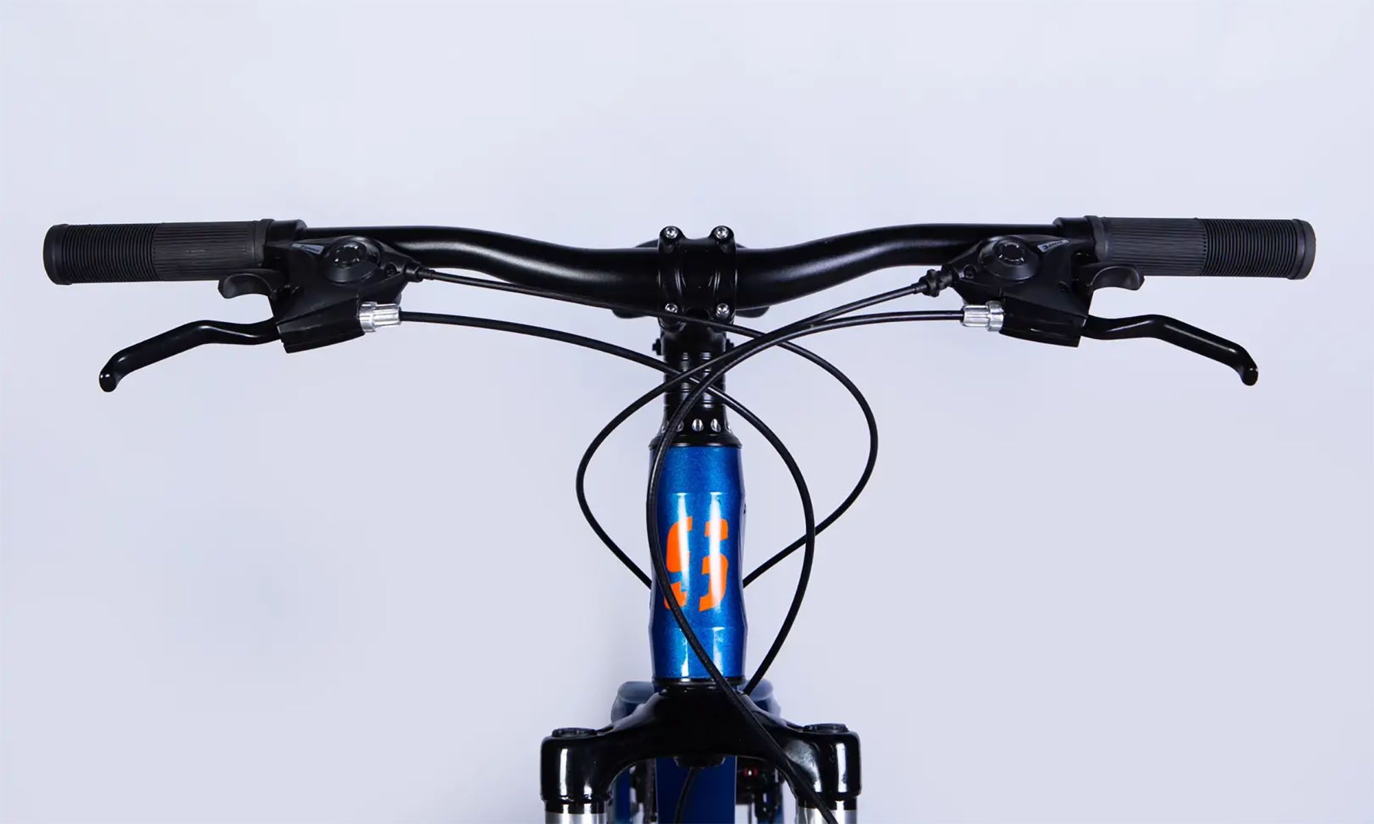 Велосипед SPACE MERCURY DD FR, 26", розмір XS рама-13", рік 2026, синьо-помаранчевий 3