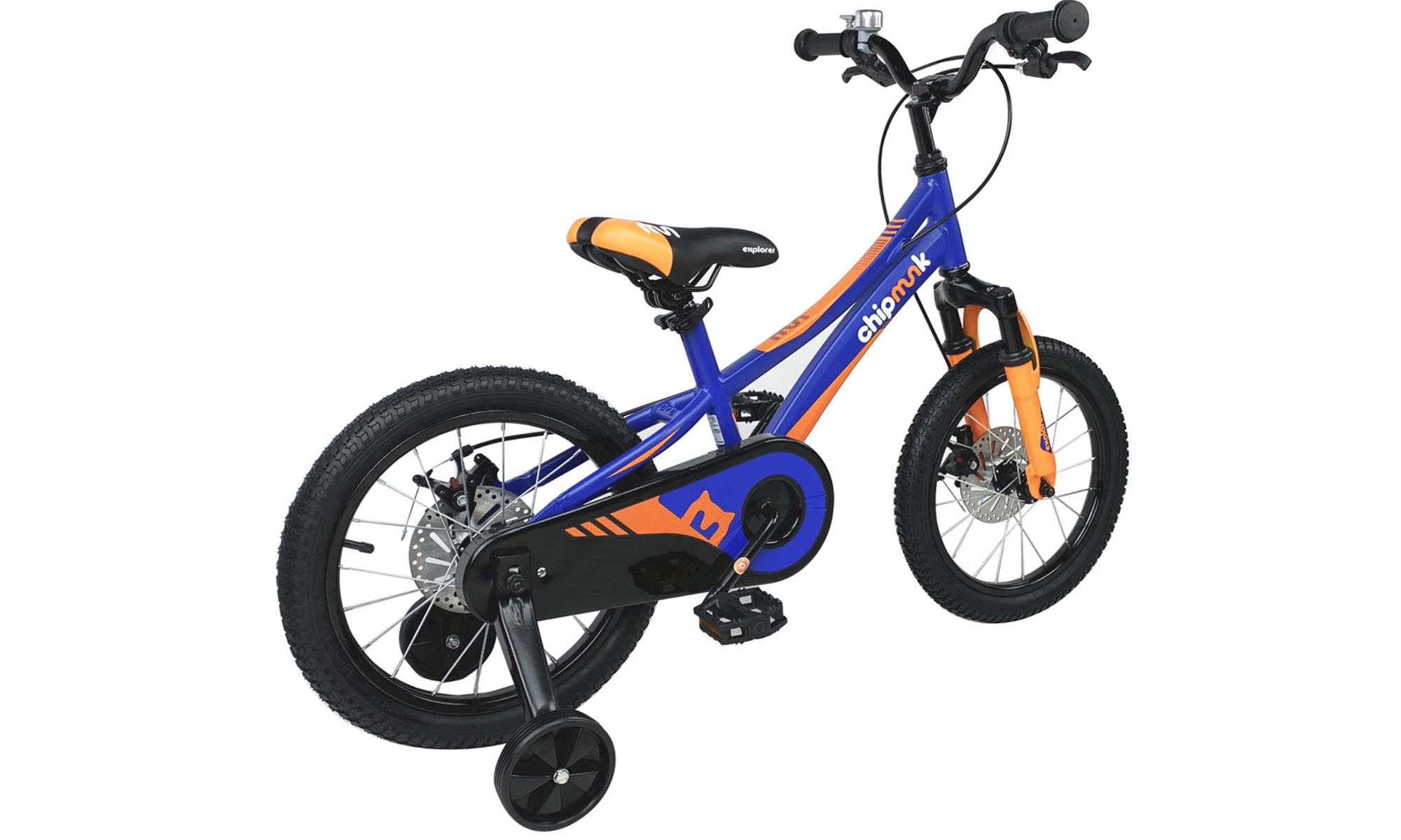 Велосипед детский RoyalBaby Chipmunk EXPLORER 16", OFFICIAL UA, синий 4