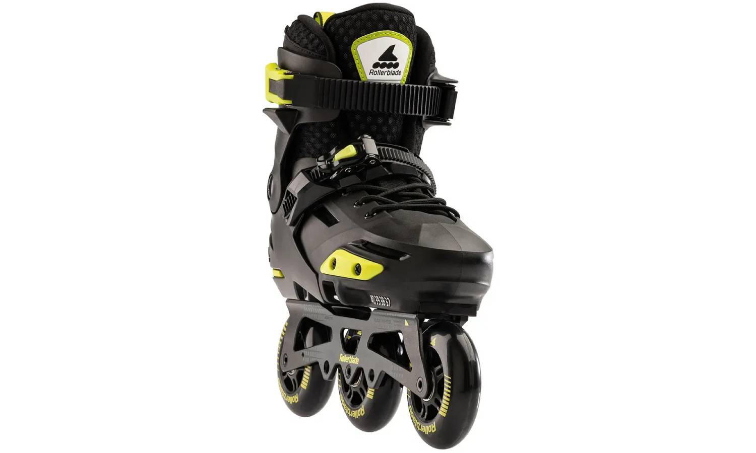 Фотография Ролики Rollerblade Apex 3WD 2023 black-lime 37-40 3