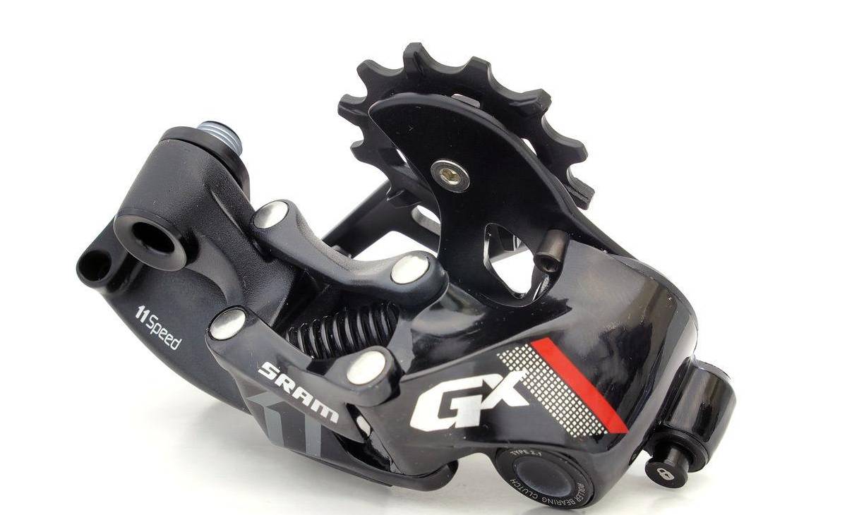 Фотография Задний переключатель SRAM GX 1X11ск Long Cage Red