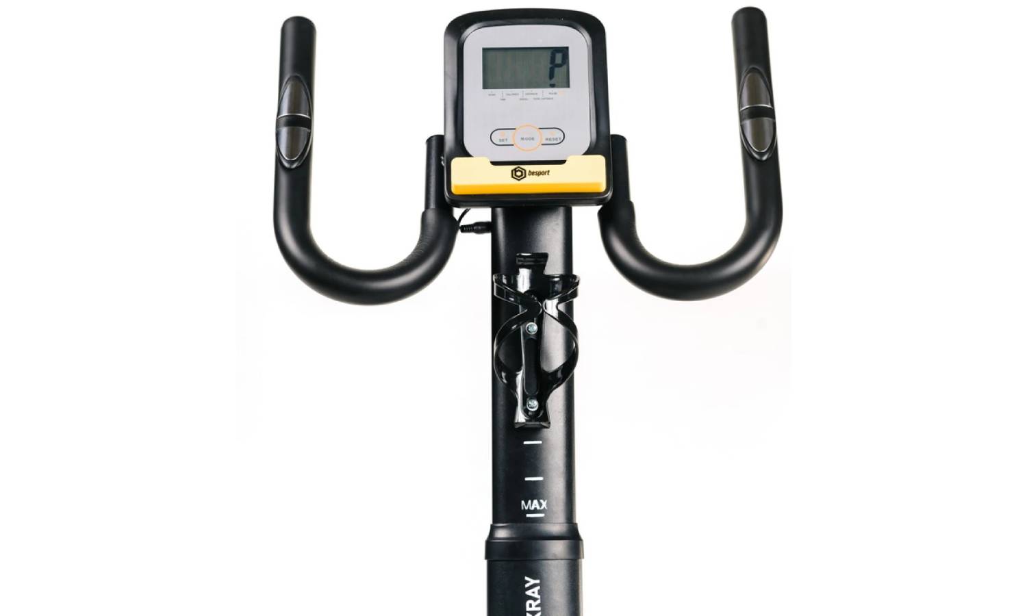 Велотренажер Besport BS-1560 XRAY магнитный черно-желтый 9