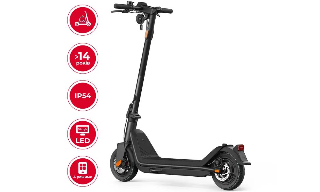 Электросамокат NIU KQi3 Pro 9.5", 350(700)W, 10.4Ah, App, черный 14