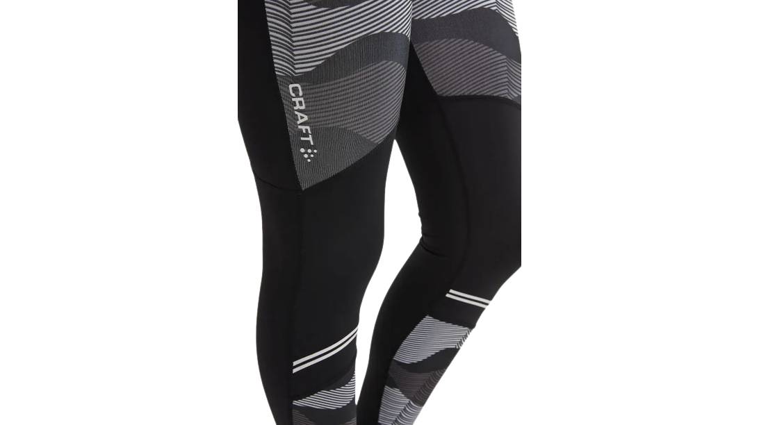 Тайтсы Craft Charge Shape Tights женские, размер XS, сезон SS 19, черно-серый 2