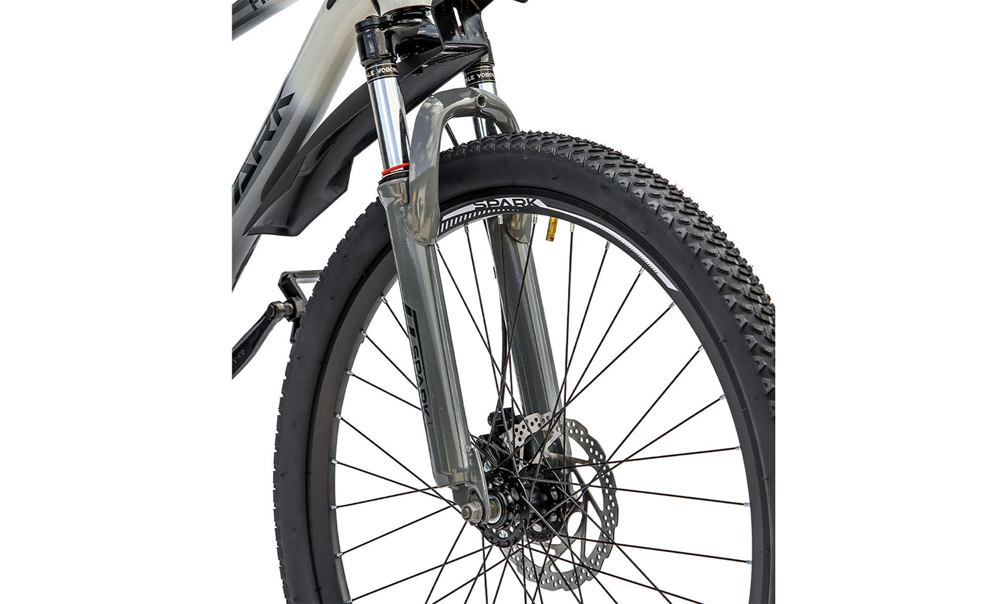 Велосипед SPARK PLEASURE 26", размер S, рама 15", 2025, белый с серым 4