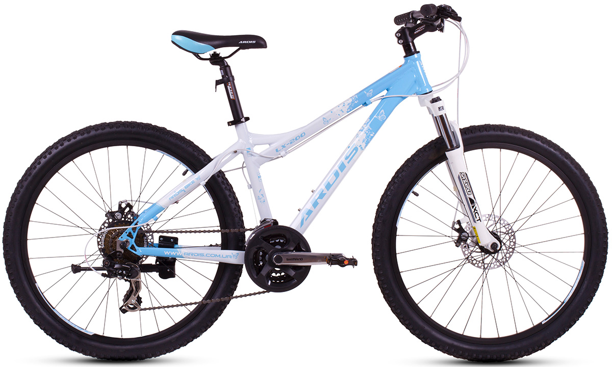 Фотографія Велосипед Ardis LX200 24" Біло-блакитний