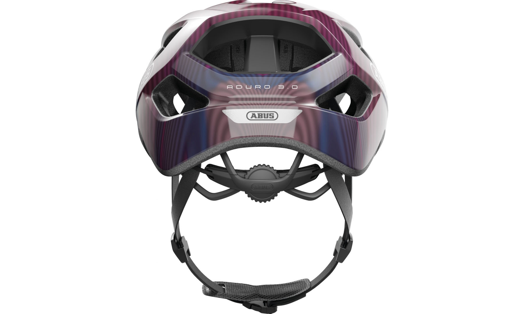 Велошлем ABUS ADURO 3.0 purple waves, размер L (58-62 см), фиолетовый 2