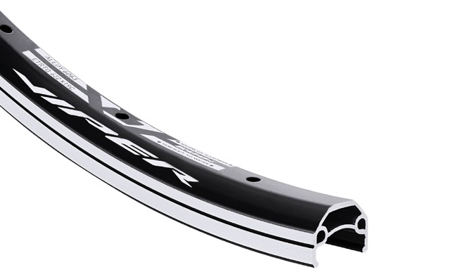 Обод Rodi Viper, 28", размер 622 x 19 мм, 36 отверстий, V-Brake, черный 