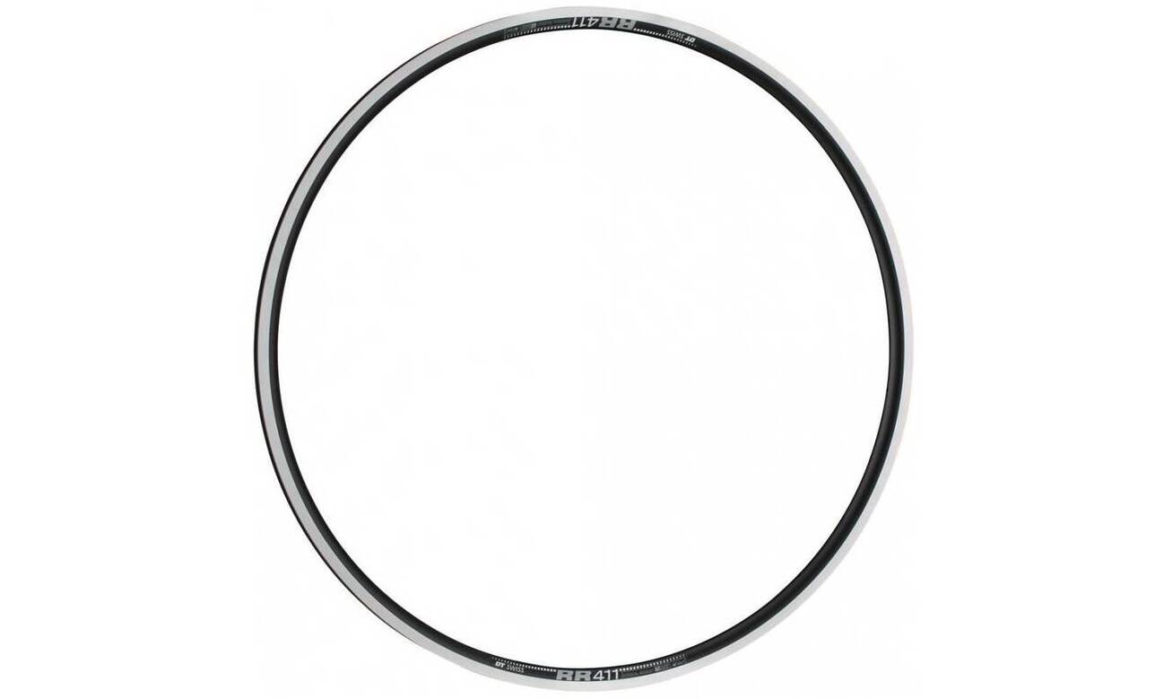 Обод DT Swiss RR 411 700С, размер 622x18 мм, 24 отверстия, ниппель Presta, черный