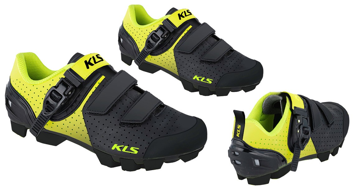 Фотографія Велосипедне взуття KLS Edge лайм - 44р