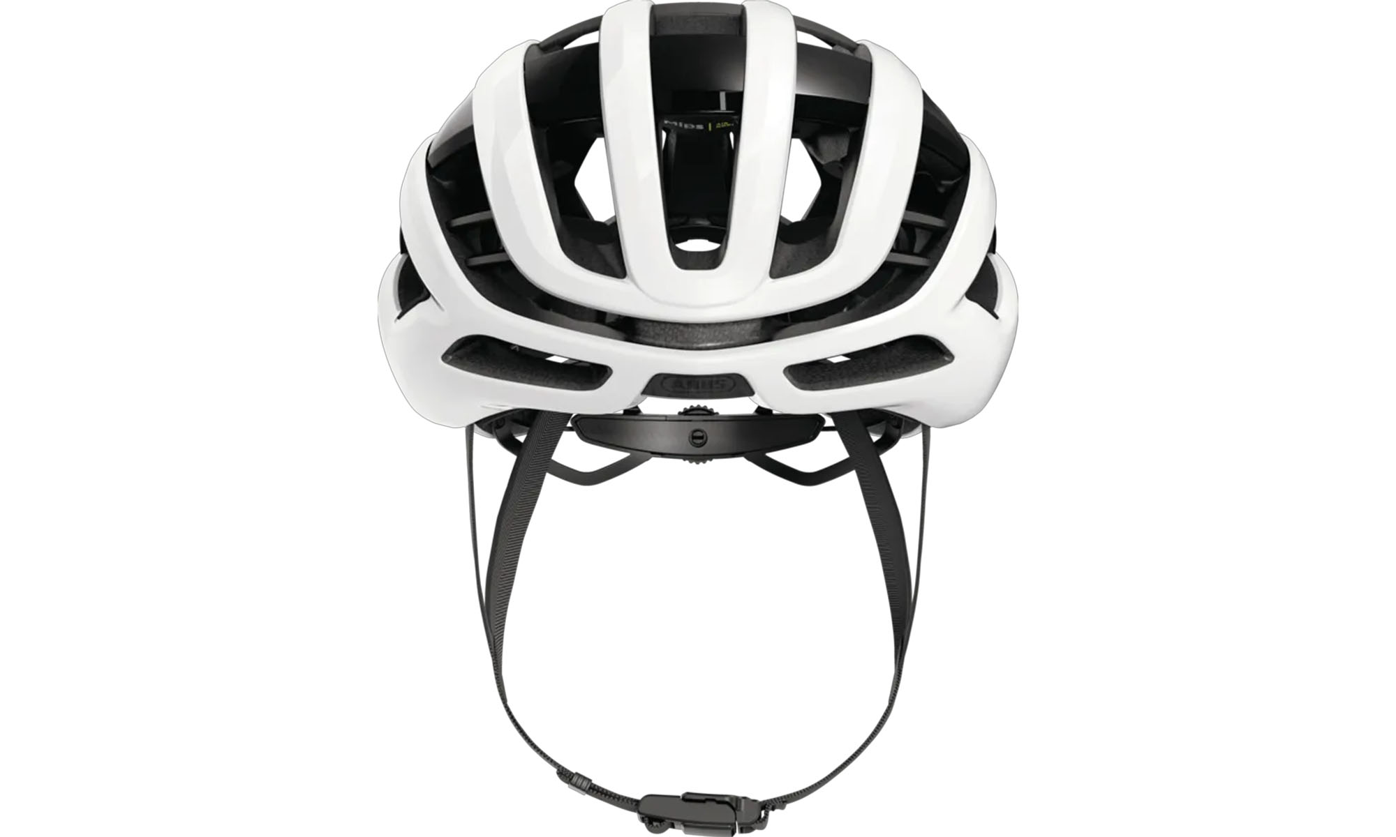 Велошлем спортивный ABUS AIRBREAKER 2.0 MIPS, размер L (57-61 см), глянцевый белый 5 Велошлем спортивный ABUS AIRBREAKER 2.0 MIPS, размер L (57-61 см), глянцевый белый 5