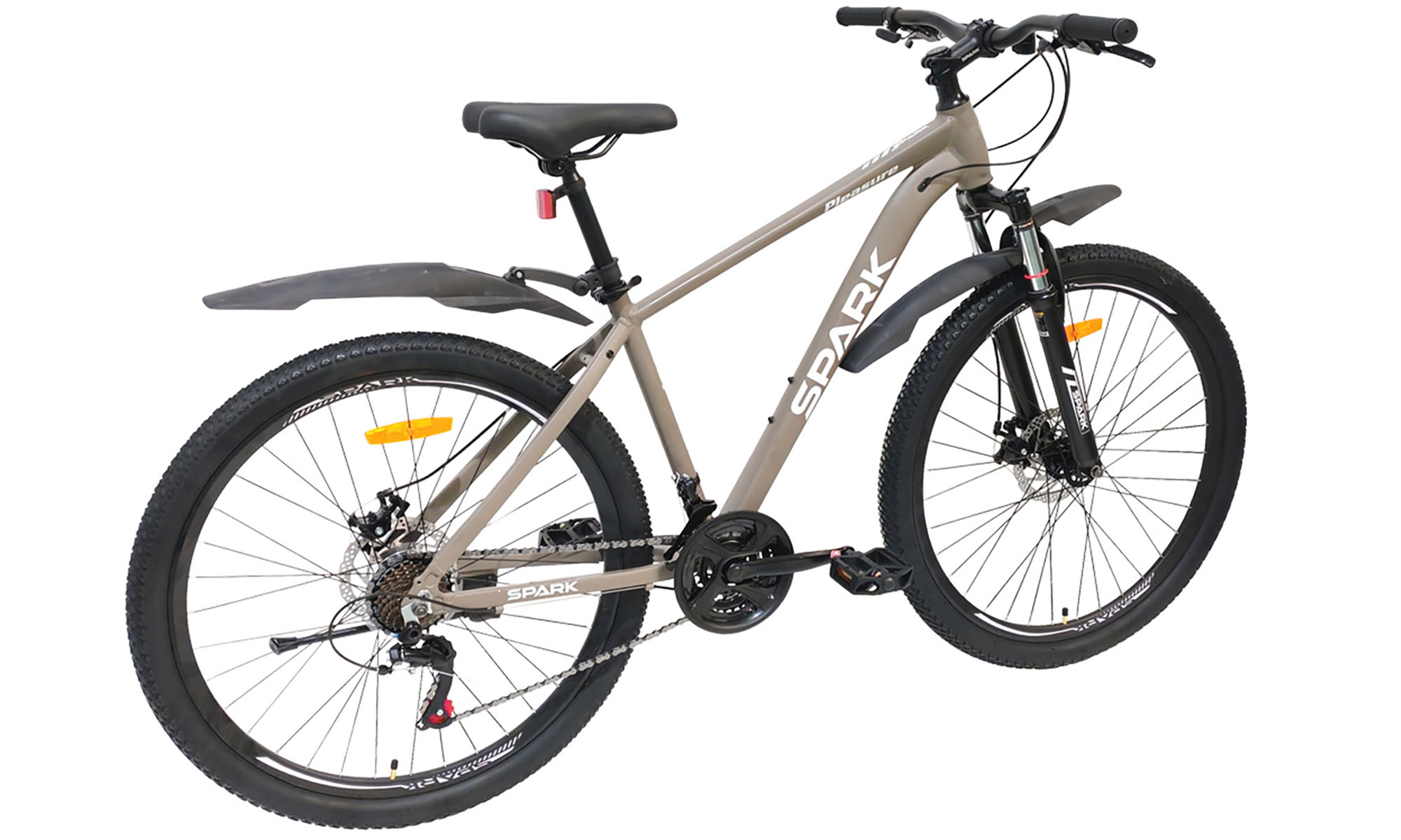 Велосипед SPARK PLEASURE 27,5", размер M, рама 17", 2025, коричневый 2 Велосипед SPARK PLEASURE 27,5", размер M, рама 17", 2025, коричневый 2