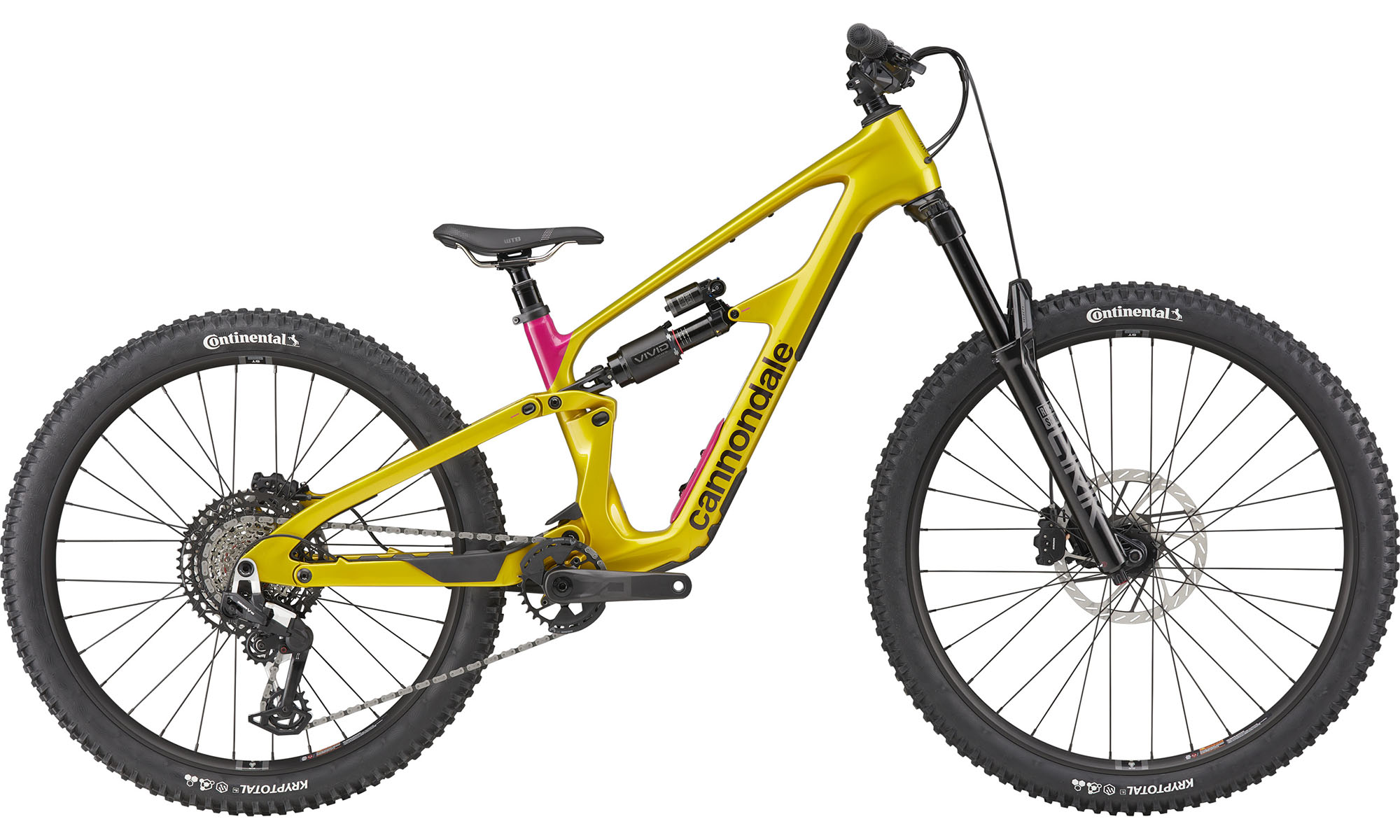 Велосипед Cannondale BAD HABIT 2, Mullet 29"/27.5", размер L, год 2026, желтый