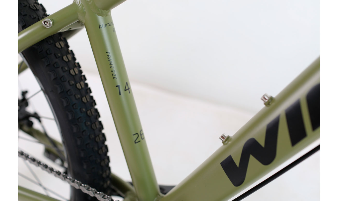 Велосипед Winner SOLID FX 3х7 26" розмір XS рама 14 2022 Зелений 3
