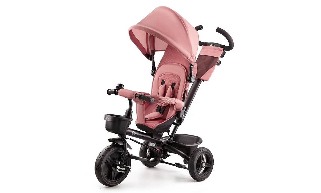 Фотография Трехколесный велосипед Kinderkraft Aveo Rose Pink