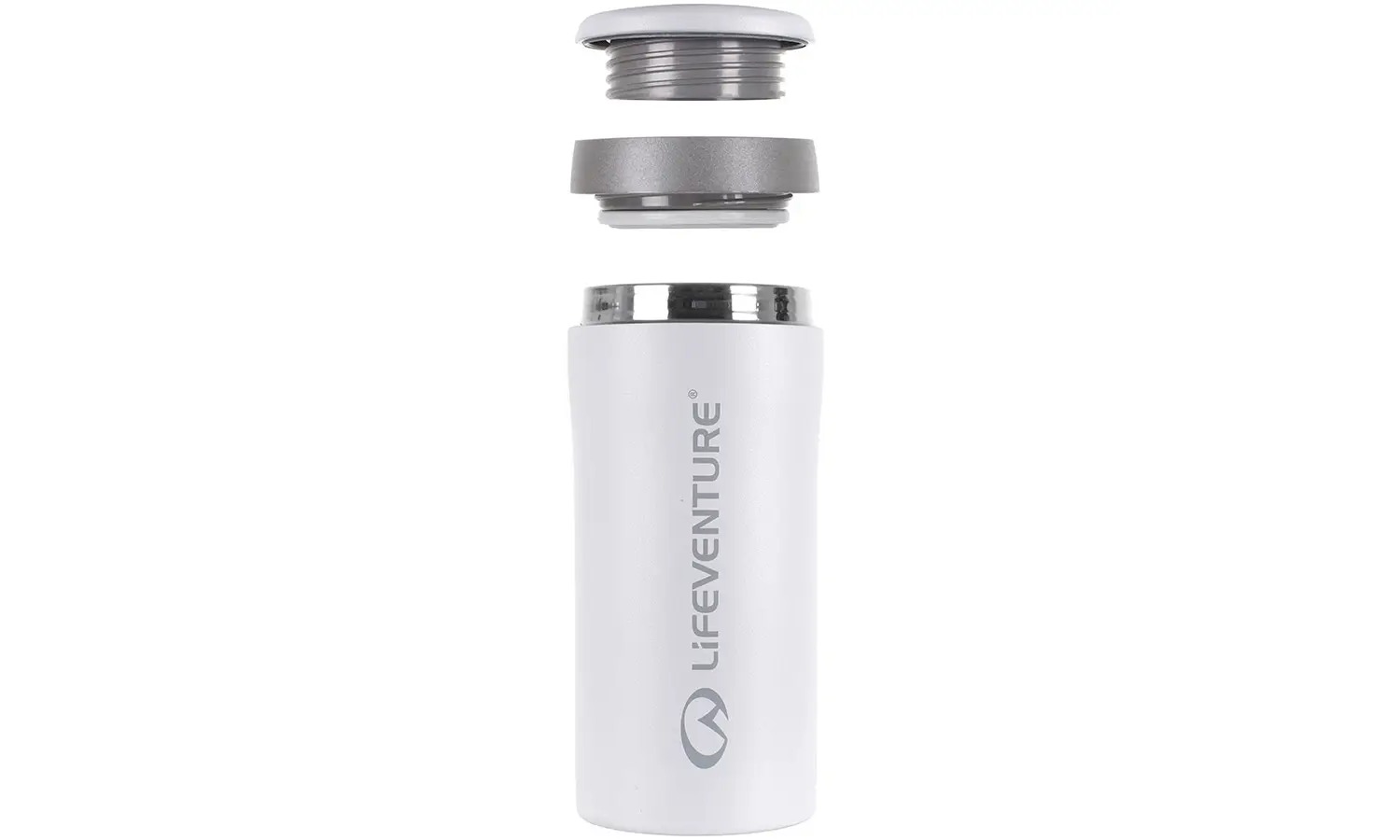 Термокружка Lifeventure Thermal Mug light grey matt 2