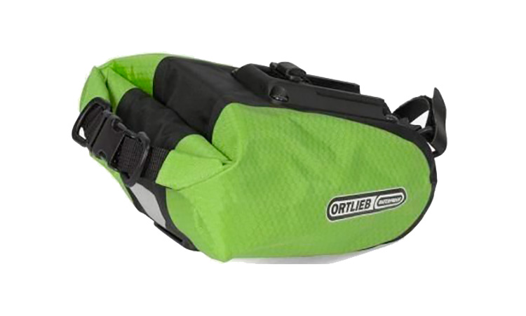 Фотография Гермосумка подседельная Ortlieb Saddle-Bag M 1,6 л, зелено-черная
