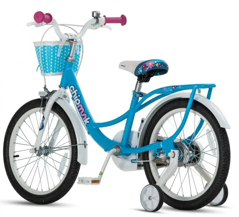 Фотография Велосипед детский RoyalBaby Chipmunk Darling 18" (2022), Синий 2