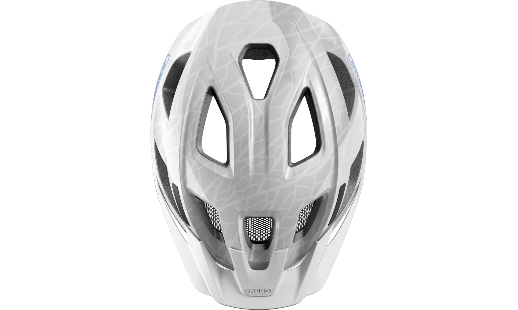 Велошлем ABUS ADURO 3.0 white art, размер M (52-58 см), белый 4