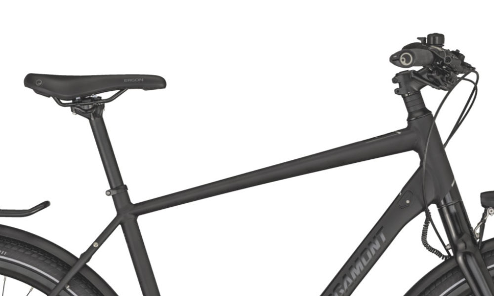 Фотографія Велосипед Bergamont Vitess N8 Belt Gent 28" (2021) 2021 black 3