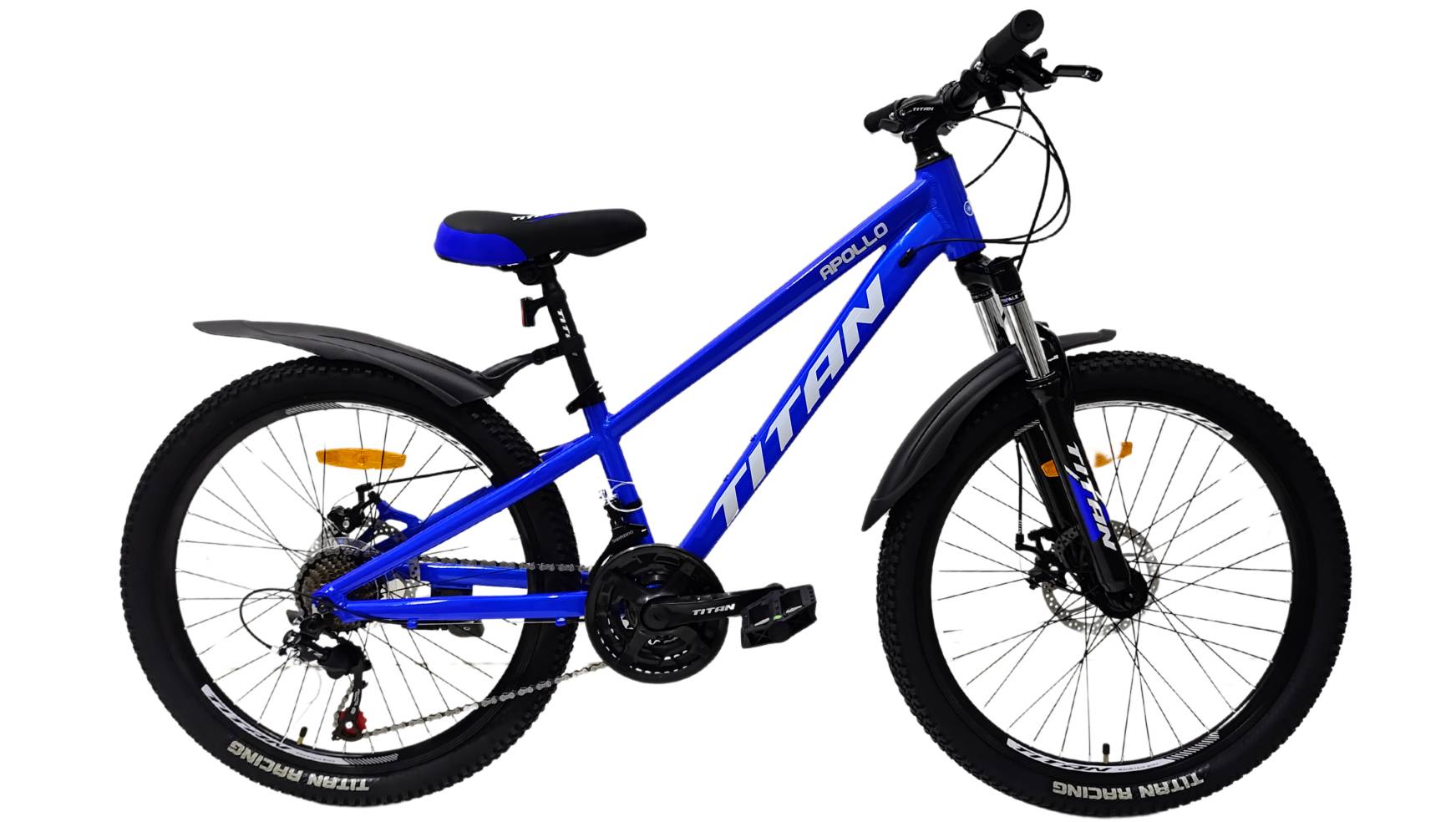 Фотография Велосипед Titan APOLLO 2024 24" размер S рама 11" (2024), Синий