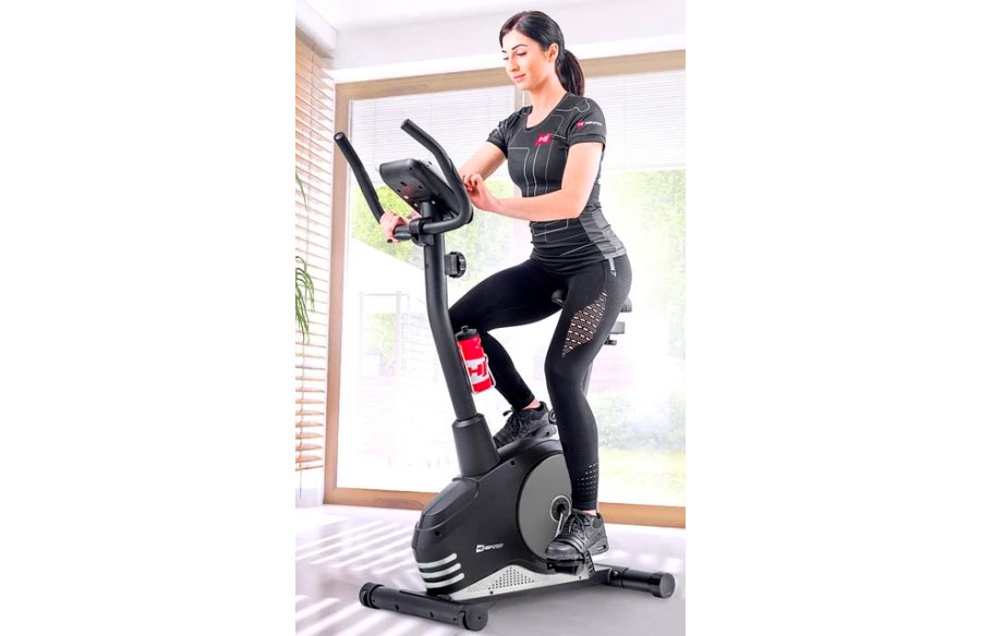 Велотренажер Hop-Sport HS-2080 Spark model black/silver 10