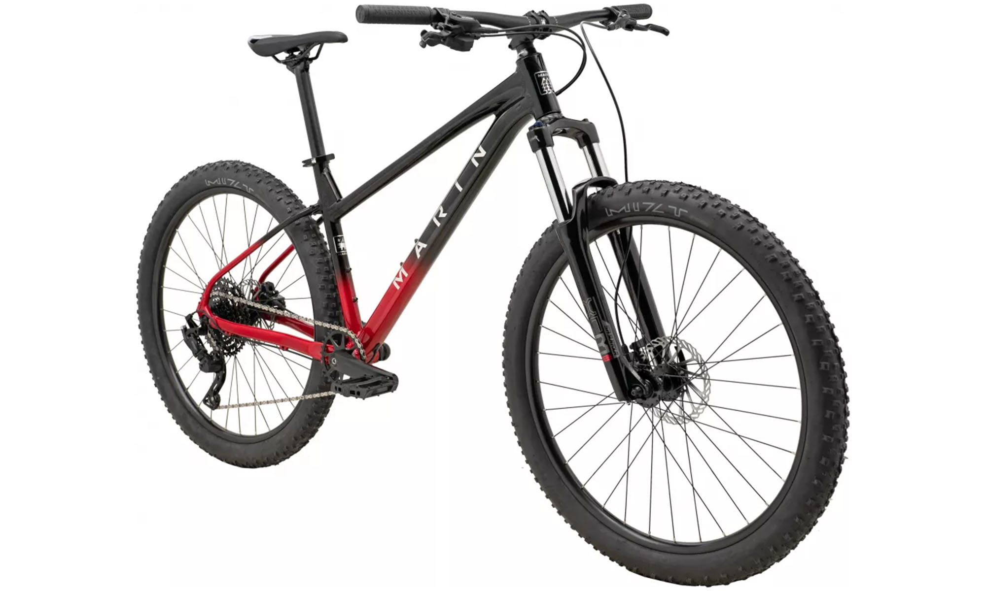 Велосипед Marin WILDCAT TRAIL 3 27,5", размер L, год 2025, черно-красный 2