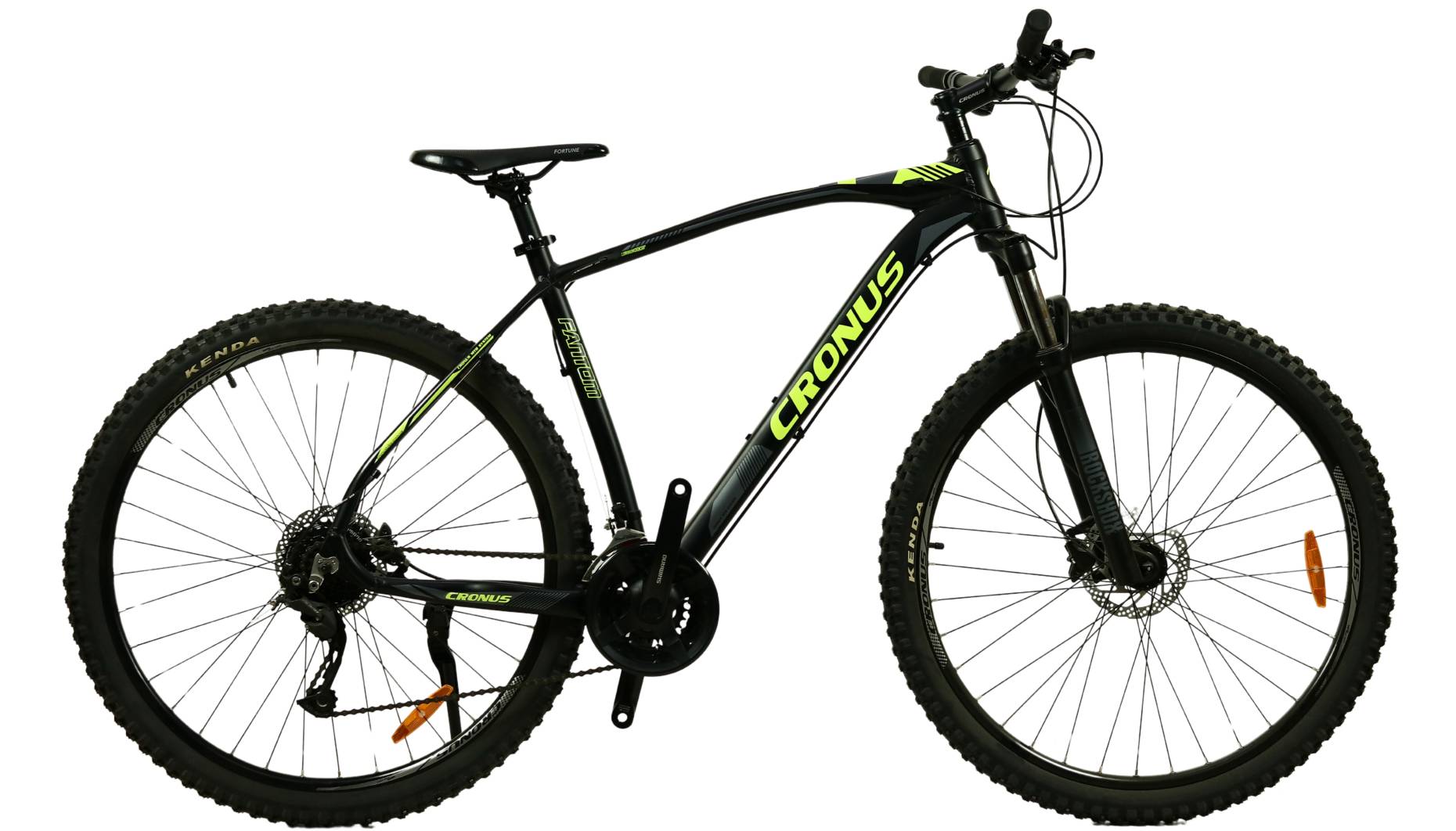 Фотография Велосипед Cronus FANTOM 29", размер XL рама 21" (2023), Черно-салатовый