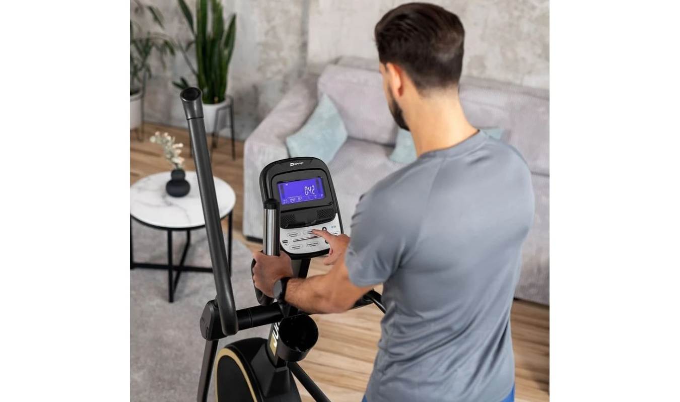 Орбитрек Hop-Sport HS-250CF Jucon Черно-Золотой 4