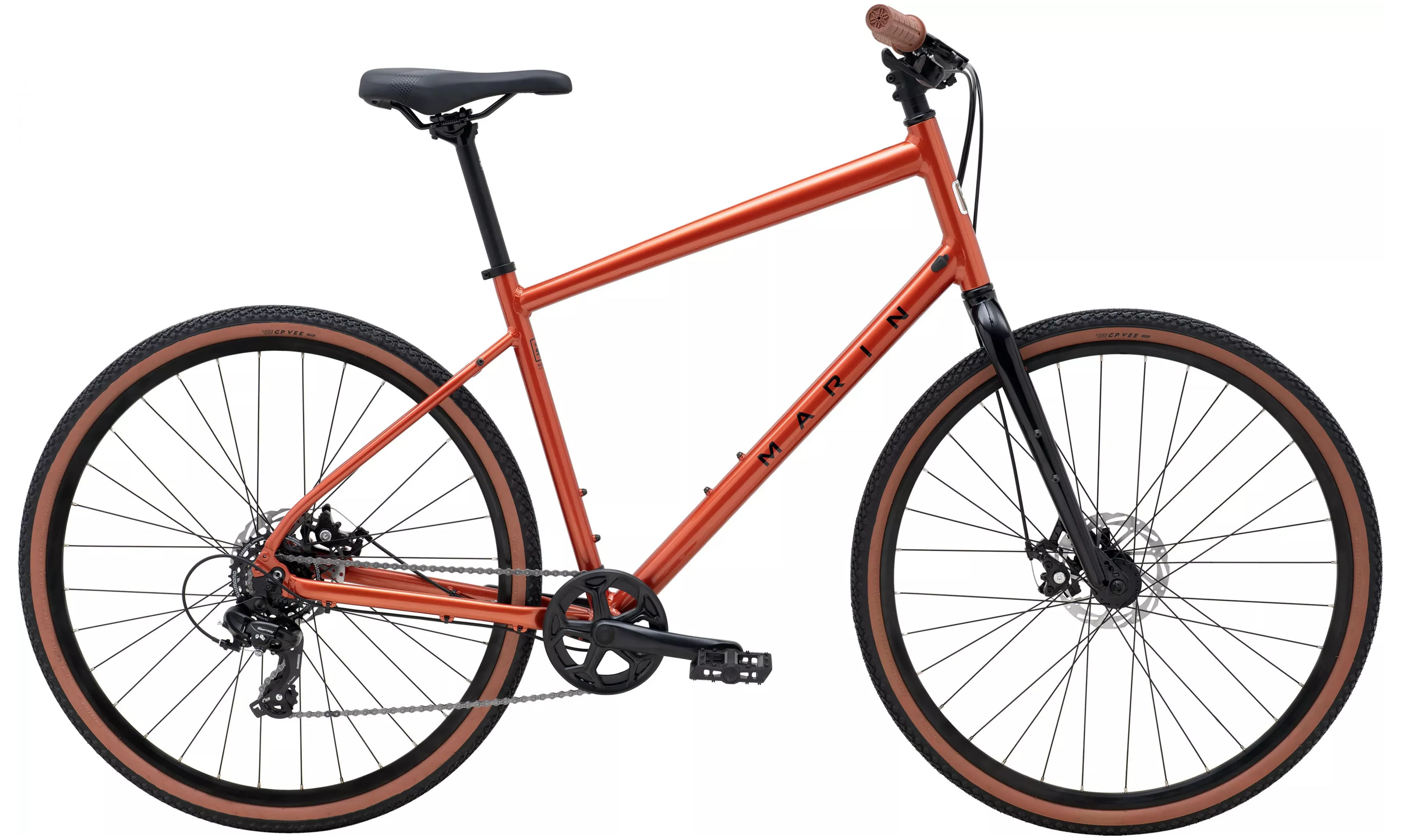 Велосипед Marin KENTFIELD 1, 28", размер M, год 2026, оранжевый Велосипед Marin KENTFIELD 1, 28", размер M, год 2026, оранжевый