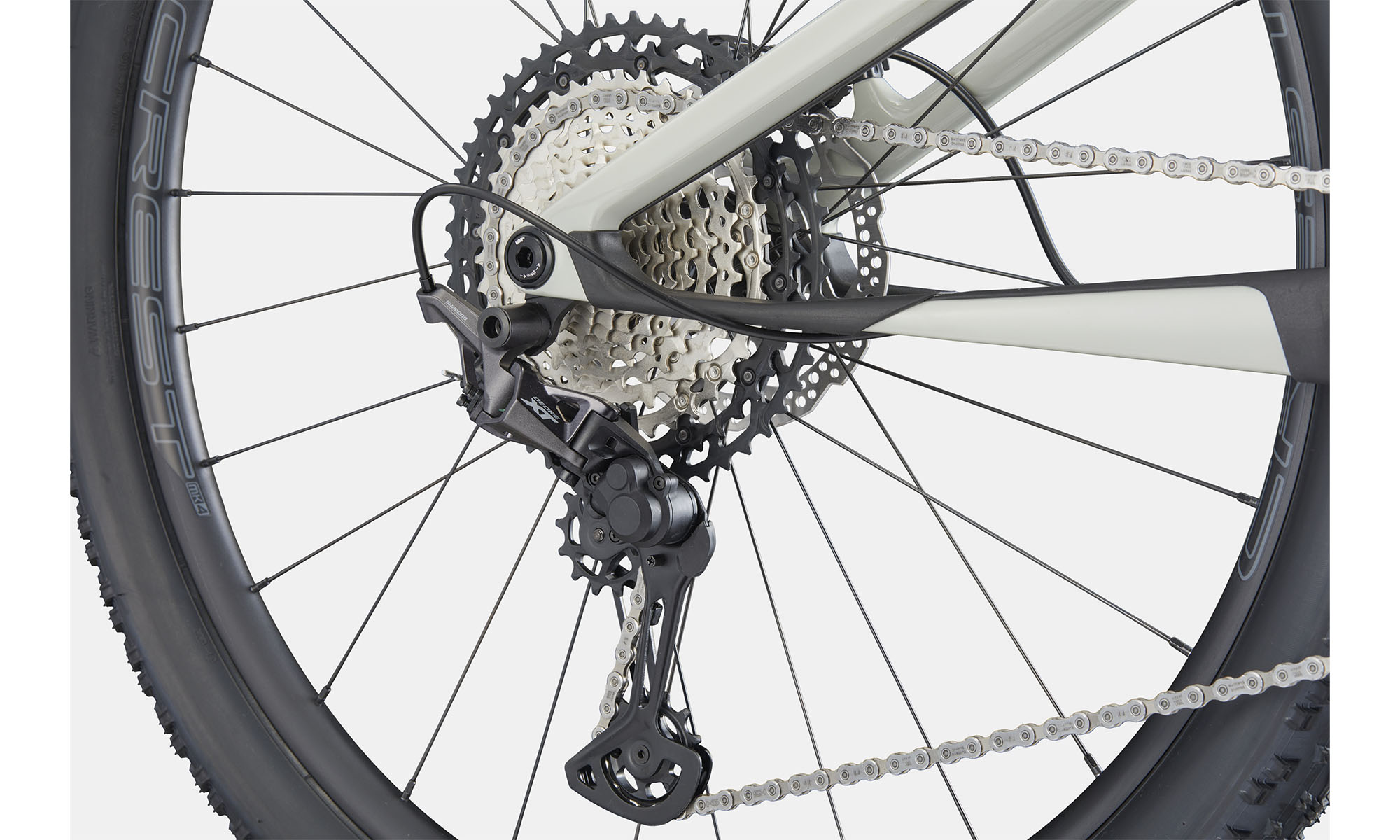 Велосипед Cannondale SCALPEL Carbon 3 Lefty 29", размер L, год 2028, серо-белый 4 Велосипед Cannondale SCALPEL Carbon 3 Lefty 29", размер L, год 2028, серо-белый 4