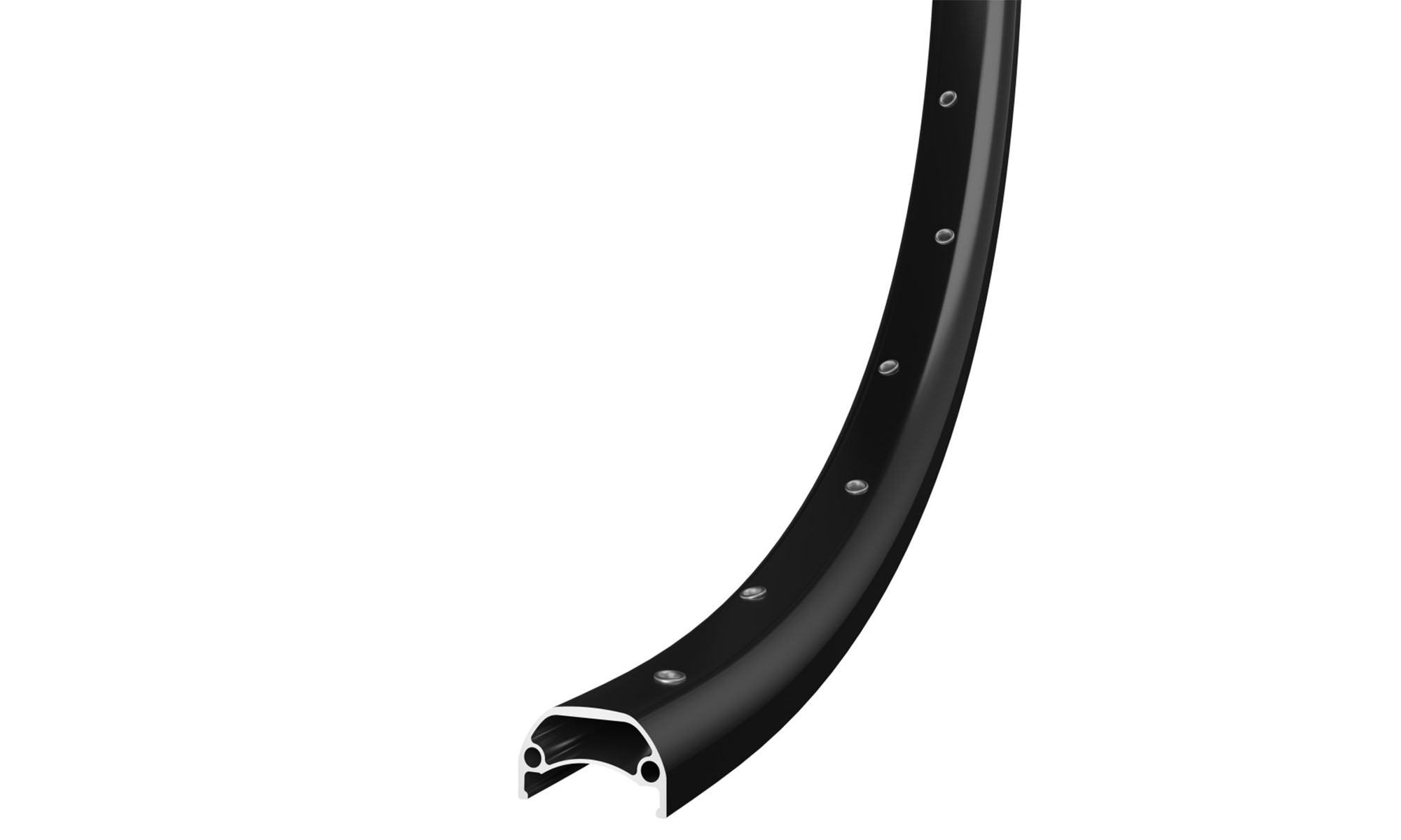 Обід Remerx E-POWER 30, 29'', 622x30, 36 отв., FV, пістонований, чорний анодований, E-Bike, безкамерний 